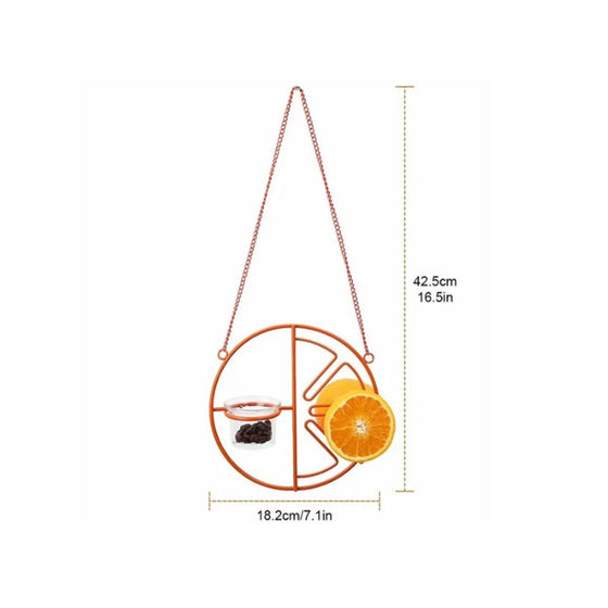 2-in-1-Vogelfutterspender zum Aufhängen