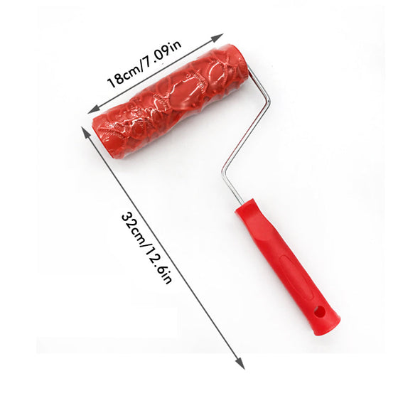 Walzen-Wand-Prägebürste