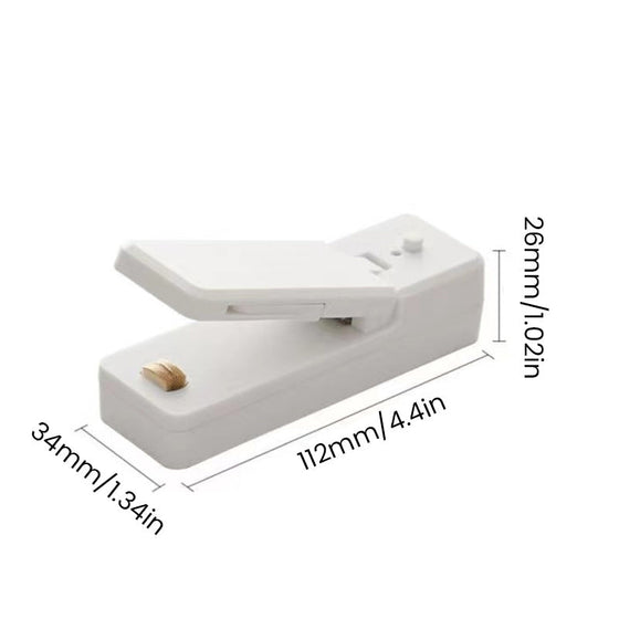 2 in 1 USB aufladbare Mini-Beutelschweißmaschine mit Schneidemesser