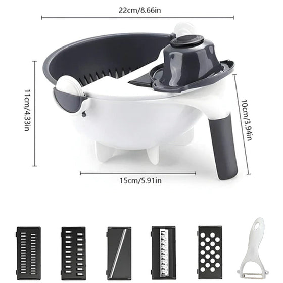 7 in 1 Multifunktions-Gemüseschneider