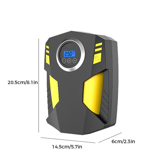 Tragbare Luftpumpe mit Digitalanzeige