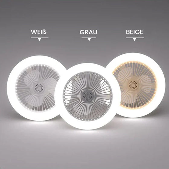 2-in-1-Aromatherapie-LED-Lüfterlampe