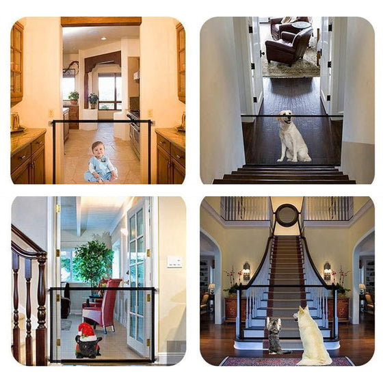 Tragbarer Türschutz für Kinder und Haustiere