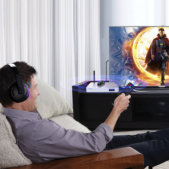 2in1 Bluetooth 5.0 Audio Transmitter / Receiver 3.5 mm Klinkeadapter - Schwarz