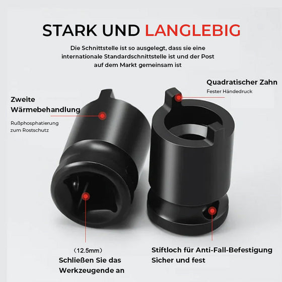 Steckschlüssel für Winkelschleifer