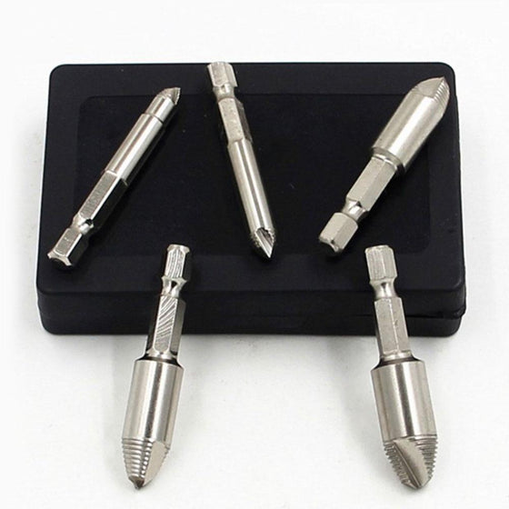 Beschädigter Schraubenausdreher, 5er-Set