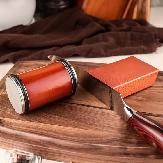 Walzen-Messerschärfer Fünfeckiger magnetischer Messerschärfer