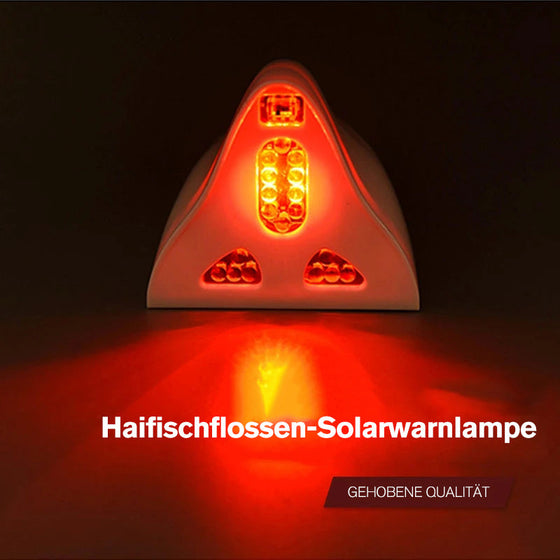Shark Fin Solarwarnlicht für Auto