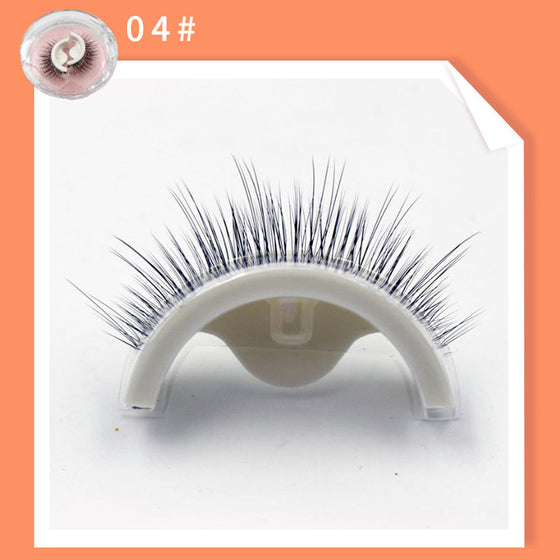 Wiederverwendbare selbstklebende Wimpern