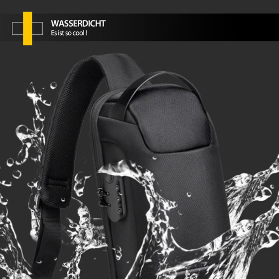 USB-Brusttasche Für Herren