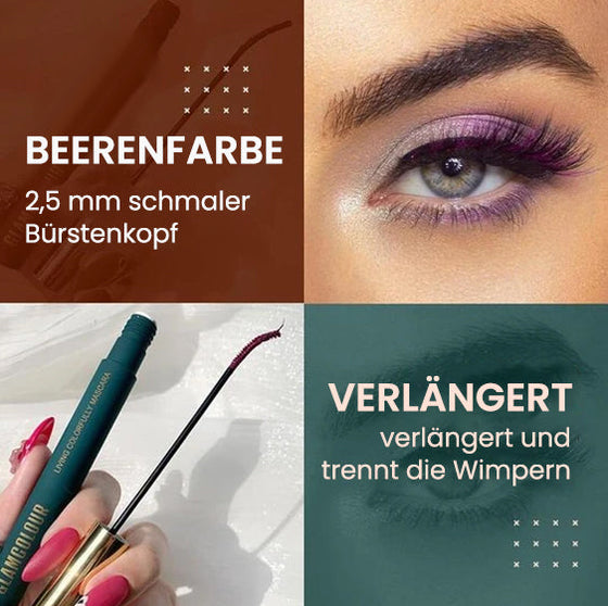 Farbige Maskara für Damen