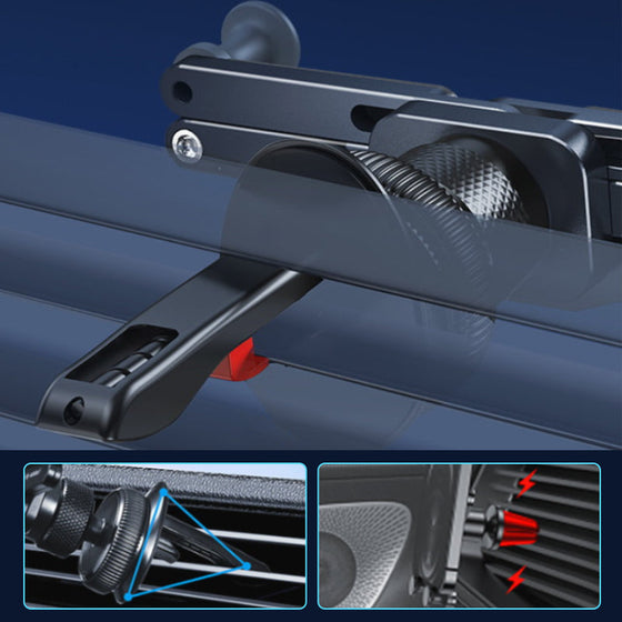 Unsichtbarer drehbarer Autotelefonhalter