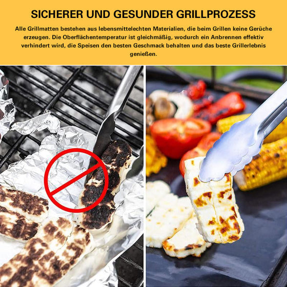 BBQ-Grillmatte mit Schneidbox