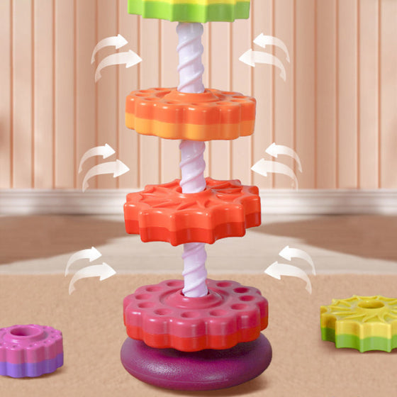 Regenbogen Rotierendes Spielzeug