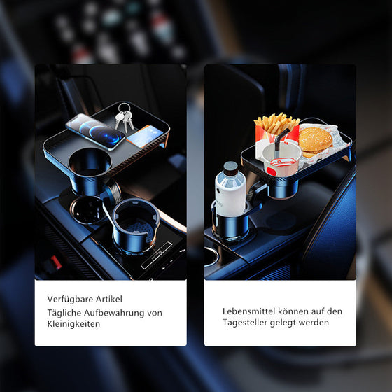 Getränkehalter-Verlängerung im Auto