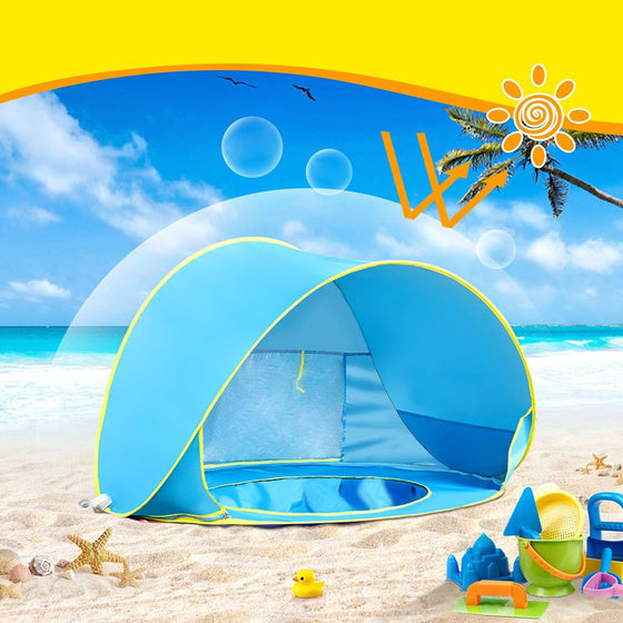 Strand-Sonnenschutz-Pool-Kinderzelt