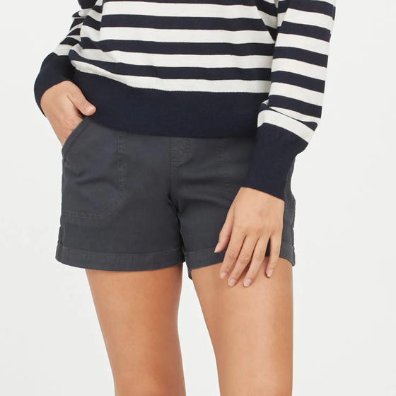 Stretch-Twill-Shorts für Damen