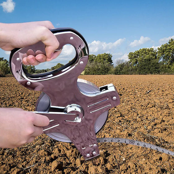 Tragbares Bandmaß aus Edelstahl