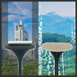 2-in-1-Glasreinigungsbürste