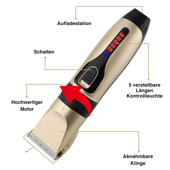 Professional Pet Hair Trimmer Kit