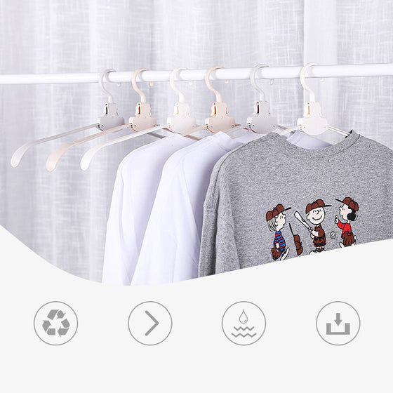 Faltbarer Reise-Kleiderständer aus Kunststoff