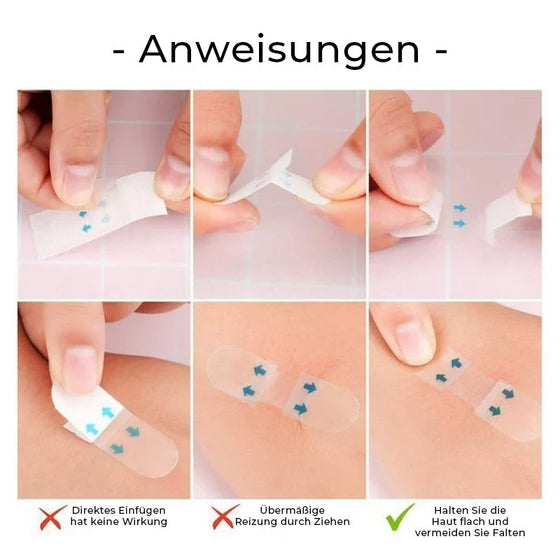 Unsichtbares Facelift-Tape