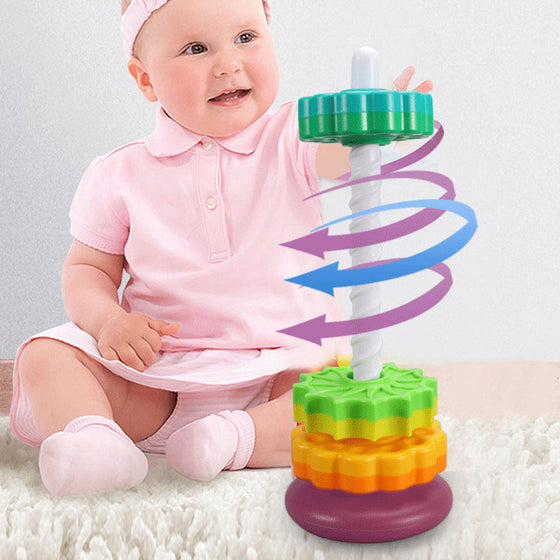 Regenbogen Rotierendes Spielzeug