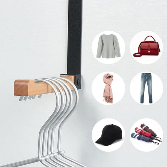 Faltbare Türhaken aus Holz