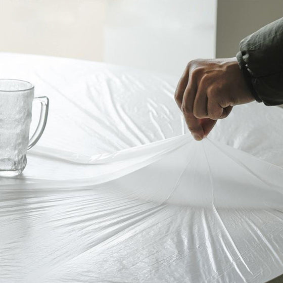 Selbstschließende runde Einwegtischdecken für Camping & Feste