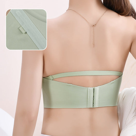 Nahtloser Push-up-BH ohne Bügel für kleine Brüste