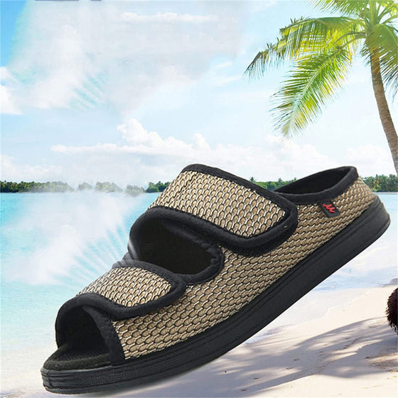 Breite Diabetikerschuhe für geschwollene Füße