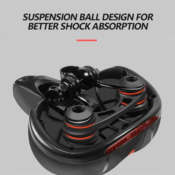 Neuer Typ Fahrradsattelkissen mit Belüftung