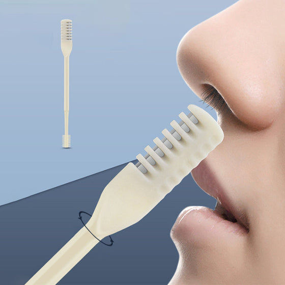 Doppelköpfiges Haarmesser aus Edelstahl