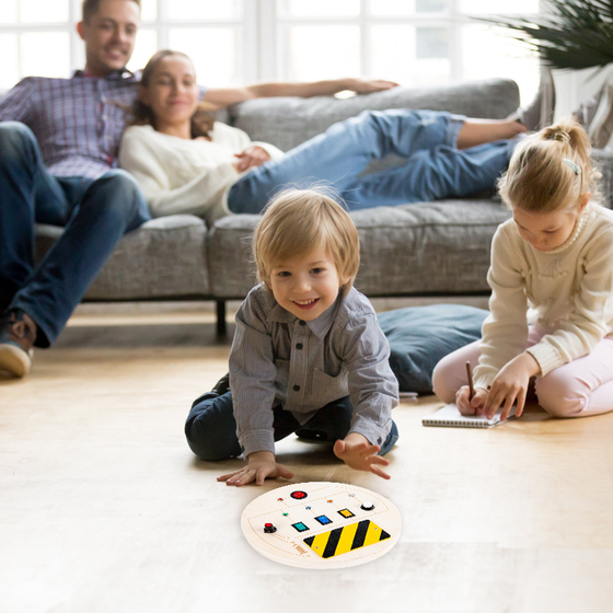 Elektronisches Busy Board für Kinder