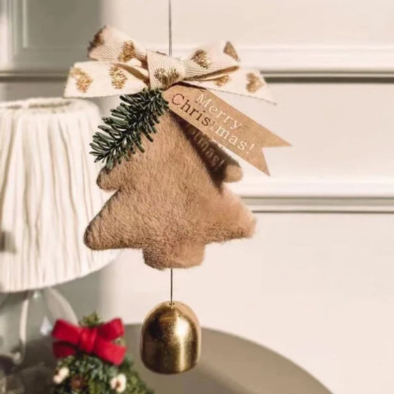 Christbaumschmuck mit Sternglocken