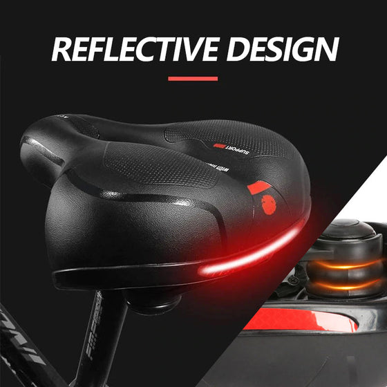 Neuer Typ Fahrradsattelkissen mit Belüftung