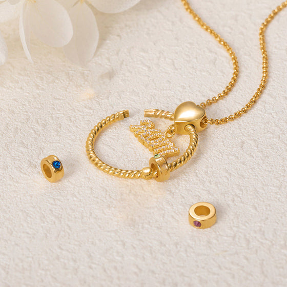 Ausgefallene Diamant-Halskette