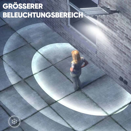 Solar-LED-Lampe für den Außenbereich