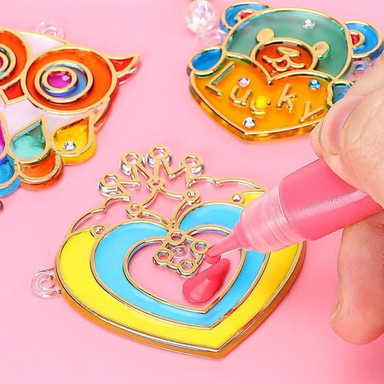 DIY Kristallfarben-Kunst- und Bastelset