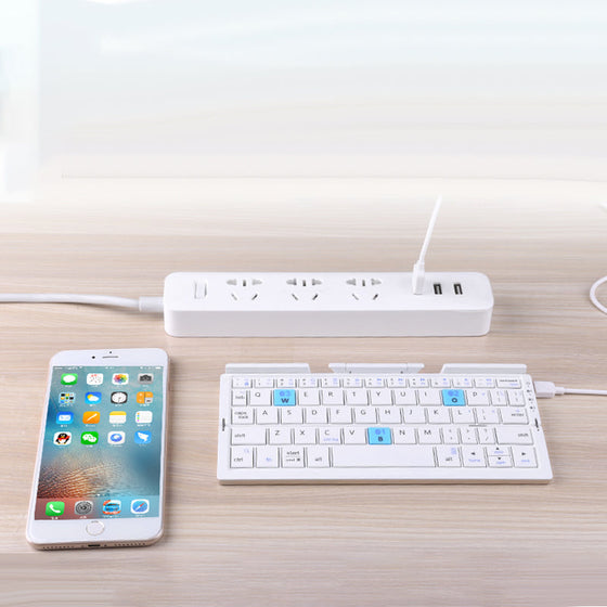 Faltbare Bluetooth-Tastatur
