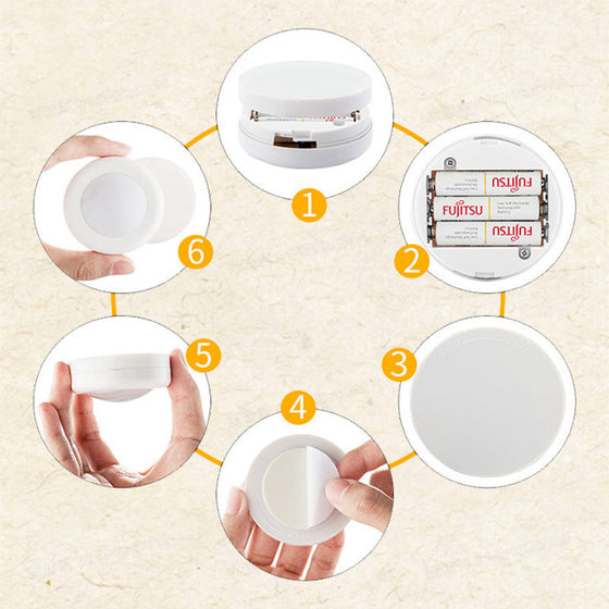 Ferngesteuertes Nachtlicht mit Farbwechsel