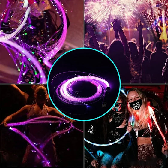 Wiederaufladbare LED-Lichtpeitsche