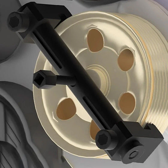 Einstellbares Kurbelwellen-Riemenscheiben-Entfernungswerkzeug