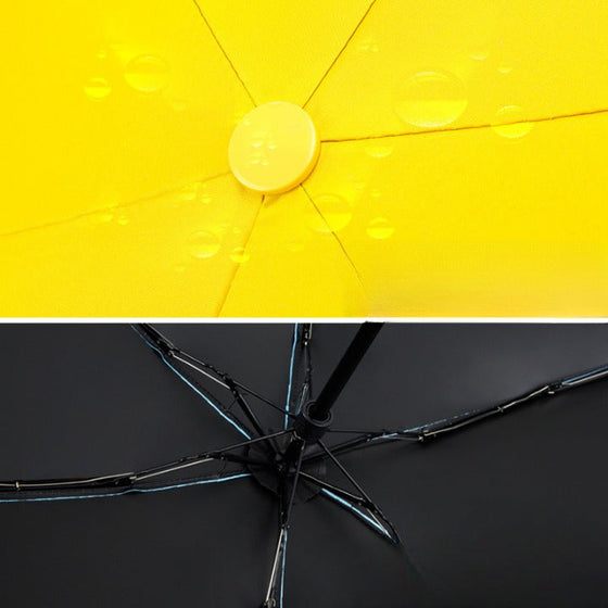 Mini-Satchel-Karten-Kapselform-Regenschirm