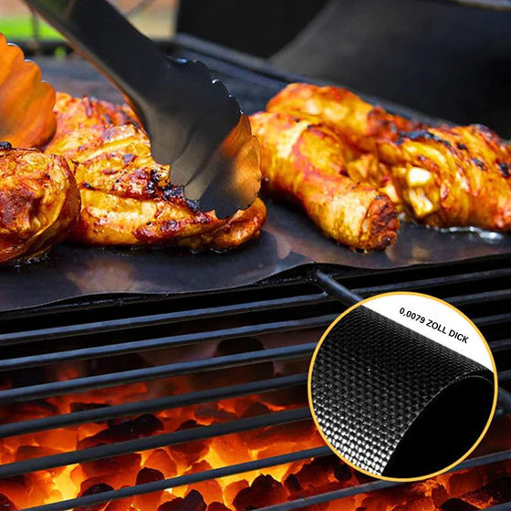 BBQ-Grillmatte mit Schneidbox