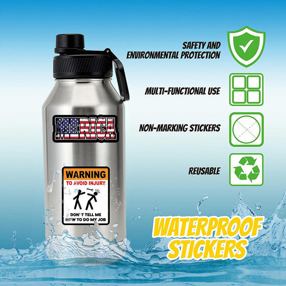 150 Nicht-wiederholende Aufkleber mit interessanten Mustern