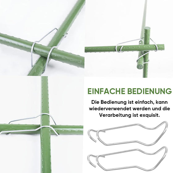 Kletternde kunststoffummantelte Stahlrohrverschraubungen (20pcs)