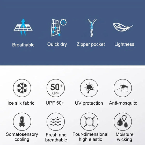 Hochelastische, schnell trocknende Hose