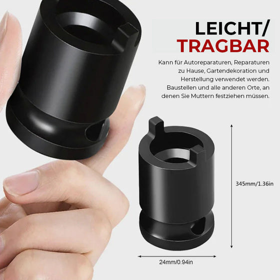 Steckschlüssel für Winkelschleifer