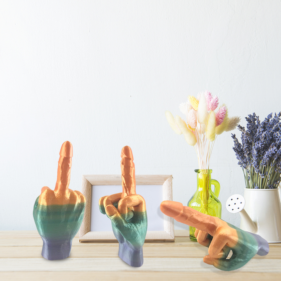 Schwanz Mittelfinger Lustiges Geschenk